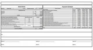 Prestige Meadows Complete Costing Details